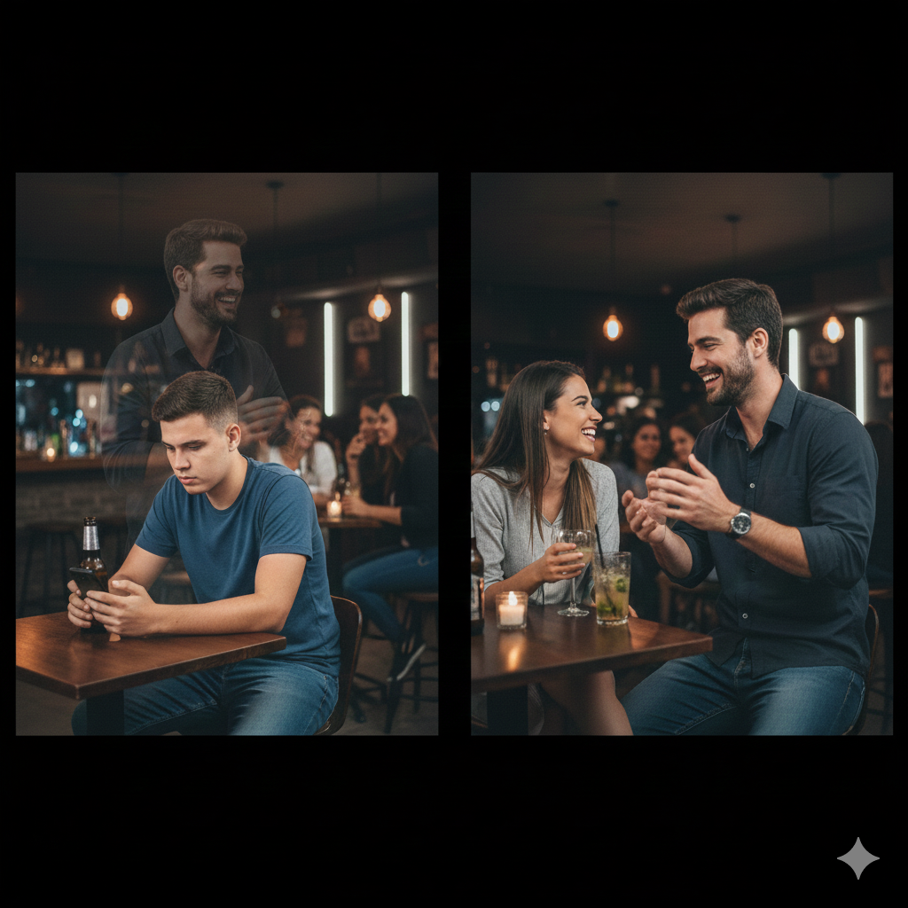 Contraste de experiências sociais